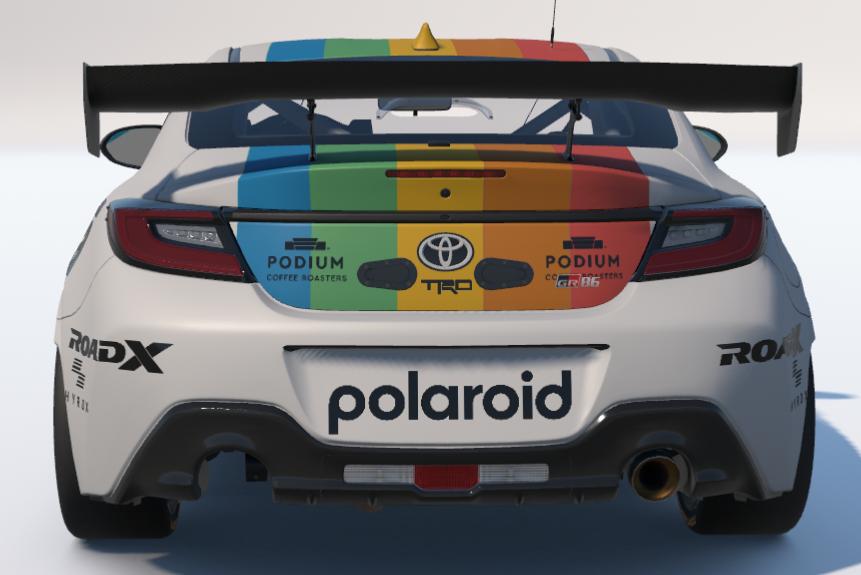 Preview of Polaroid/Hewlett Packard Toyota GR86 by Ronald Lawson2
