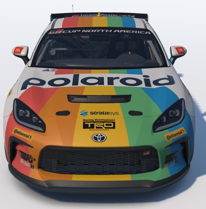 Preview of Polaroid/Hewlett Packard Toyota GR86 by Ronald Lawson2