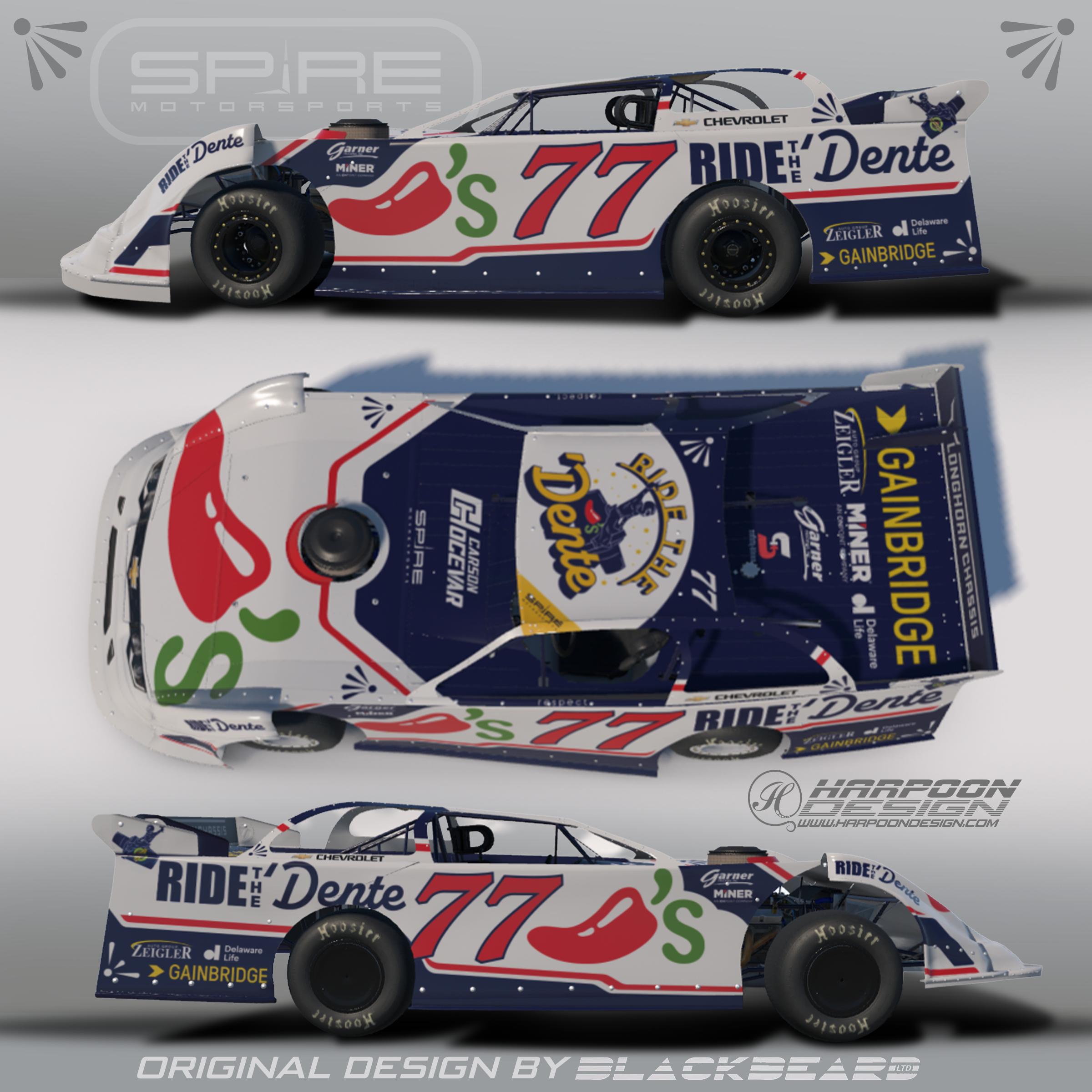 Preview of 2025 Carson Hocevar Chilis Dirt Late Model by Brantley Roden