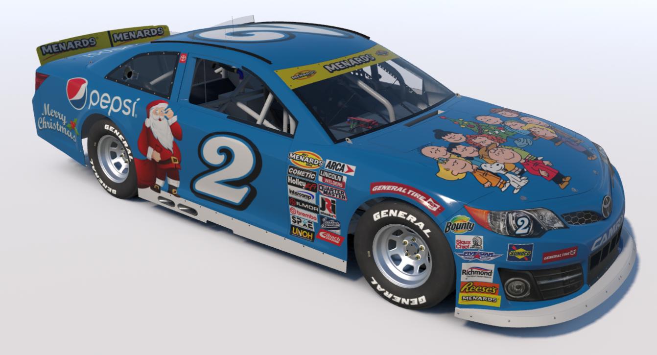Preview of Christmas Pepsi ARCA Toyota Camry by Tyrone Yohe