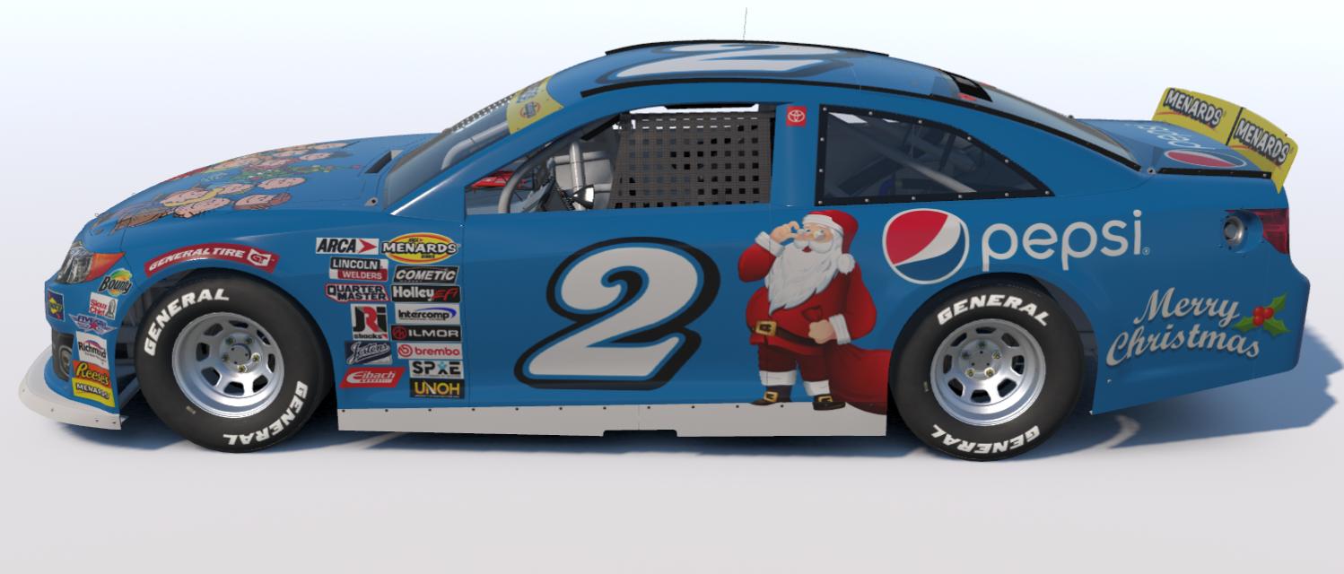 Preview of Christmas Pepsi ARCA Toyota Camry by Tyrone Yohe
