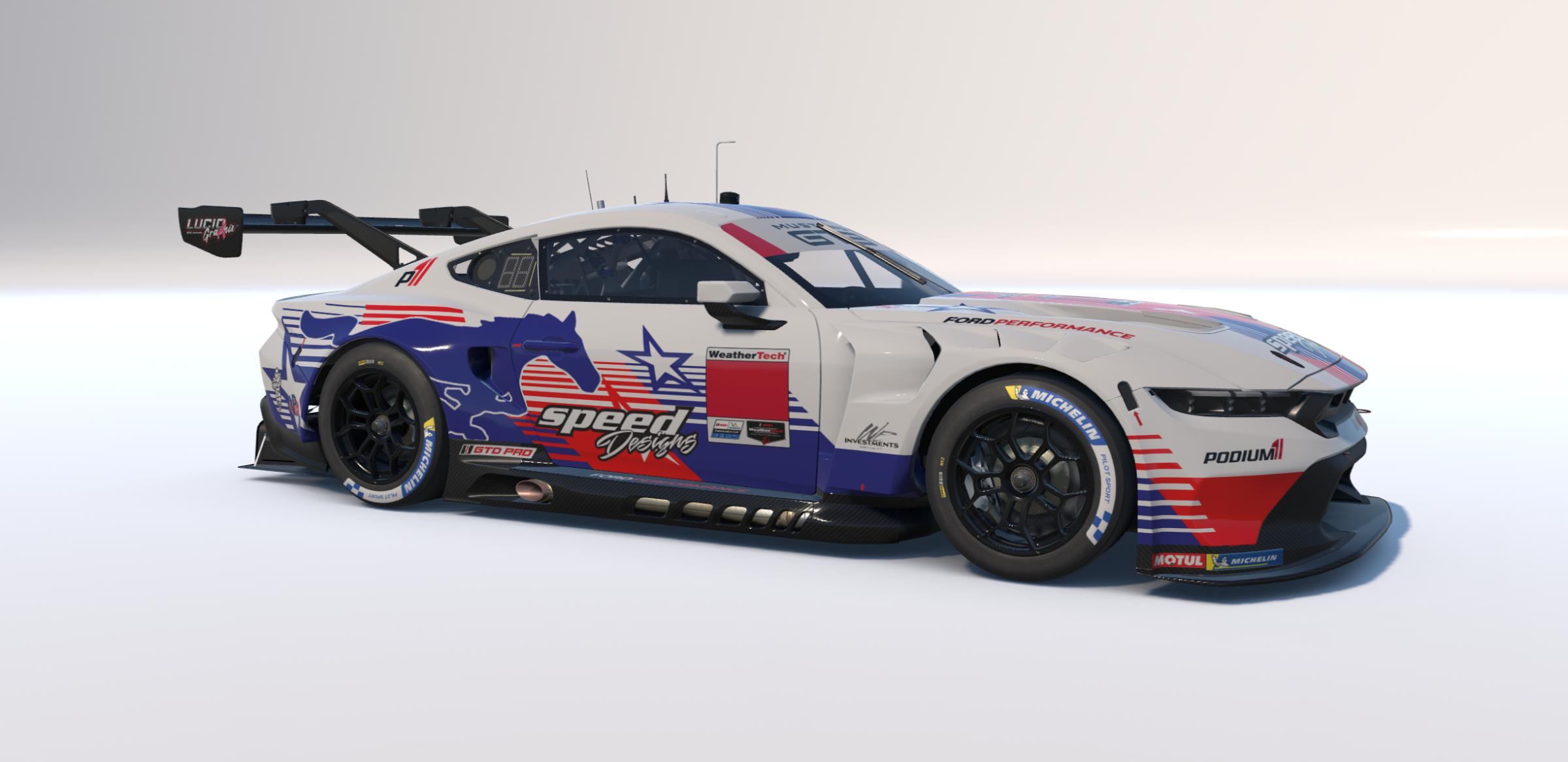 Preview of Speed Designs Ford Mustang GT3 by Jacob Freeman