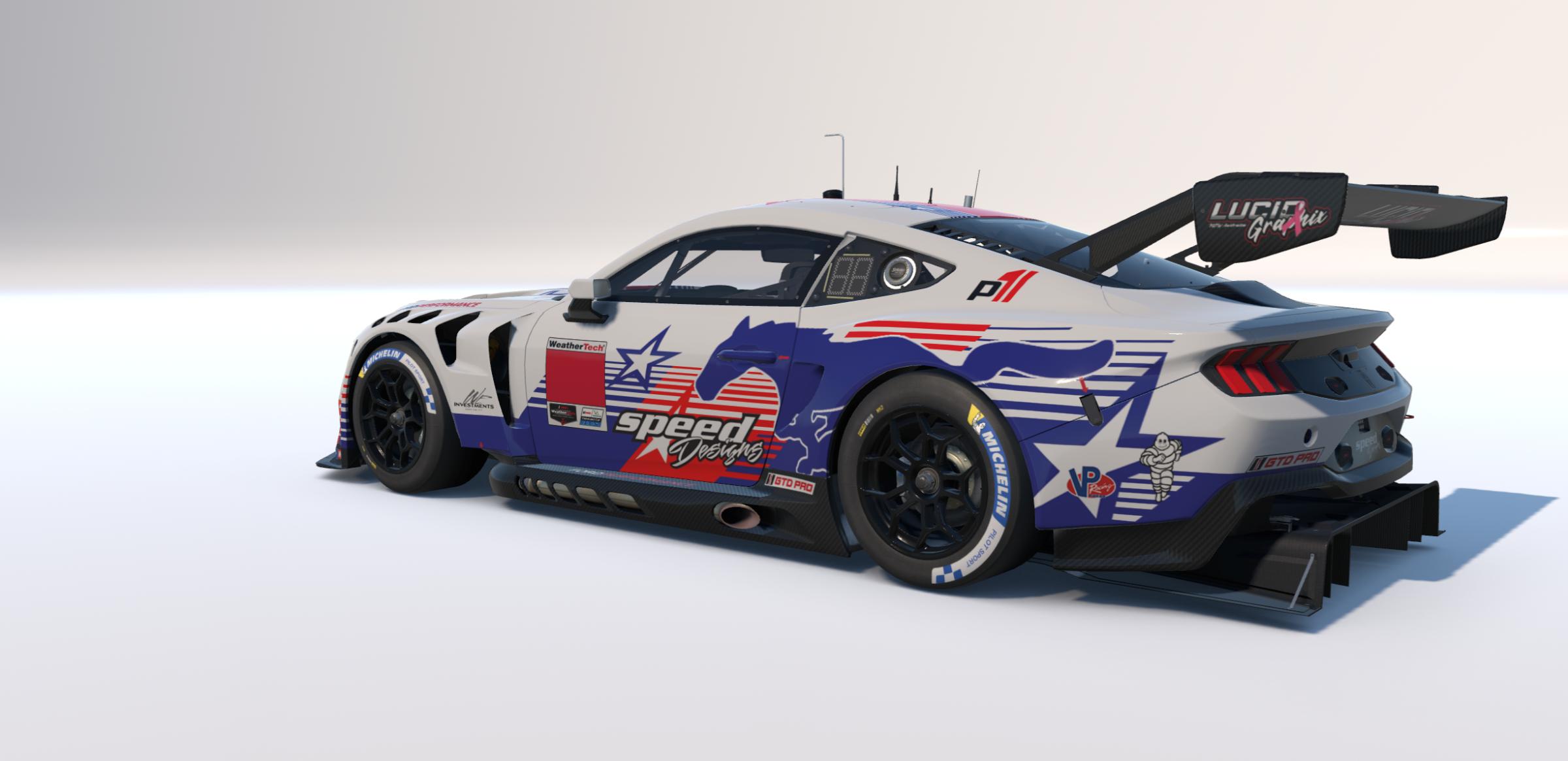 Preview of Speed Designs Ford Mustang GT3 by Jacob Freeman