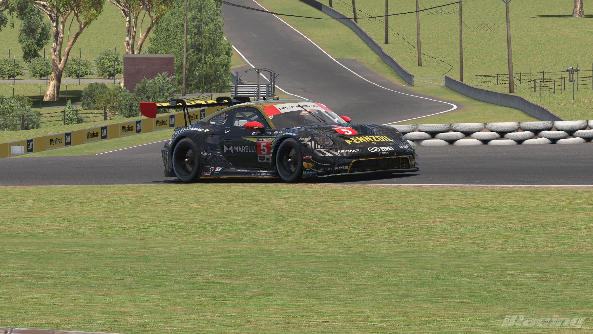 Preview of Marelli Pennzoil Porsche - Black/Gold by Cody Blackman