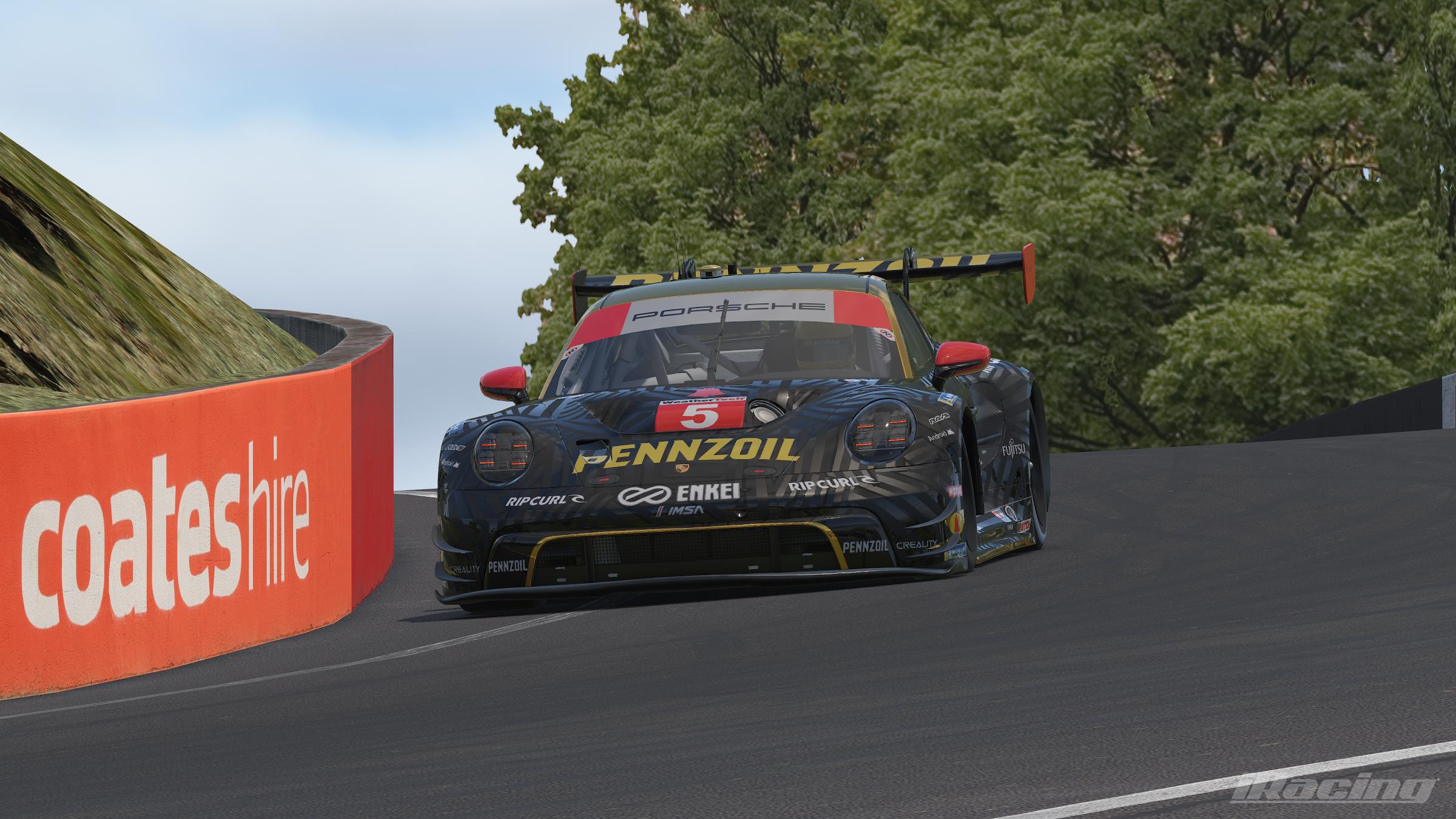 Preview of Marelli Pennzoil Porsche - Black/Gold by Cody Blackman