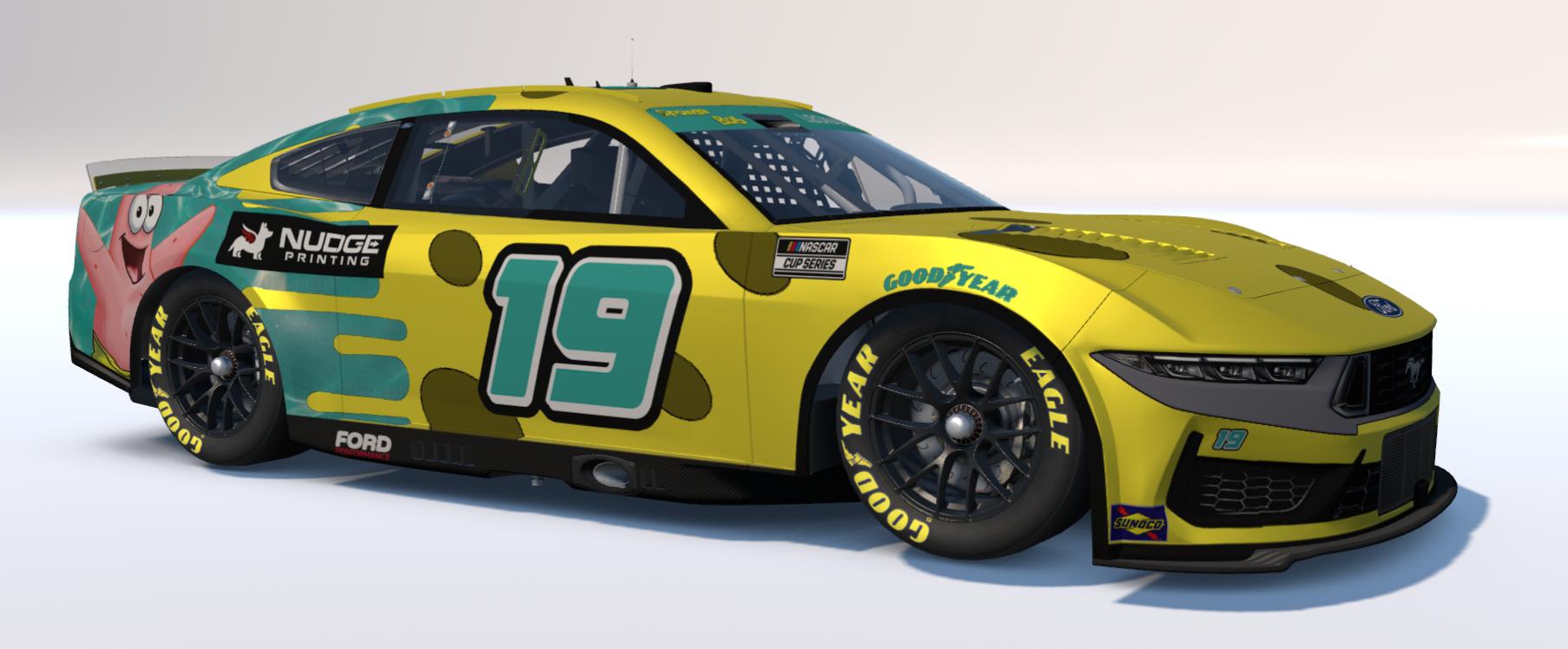 Preview of SpongeBob Ford Mustang Nextgen by Scott R Leonard