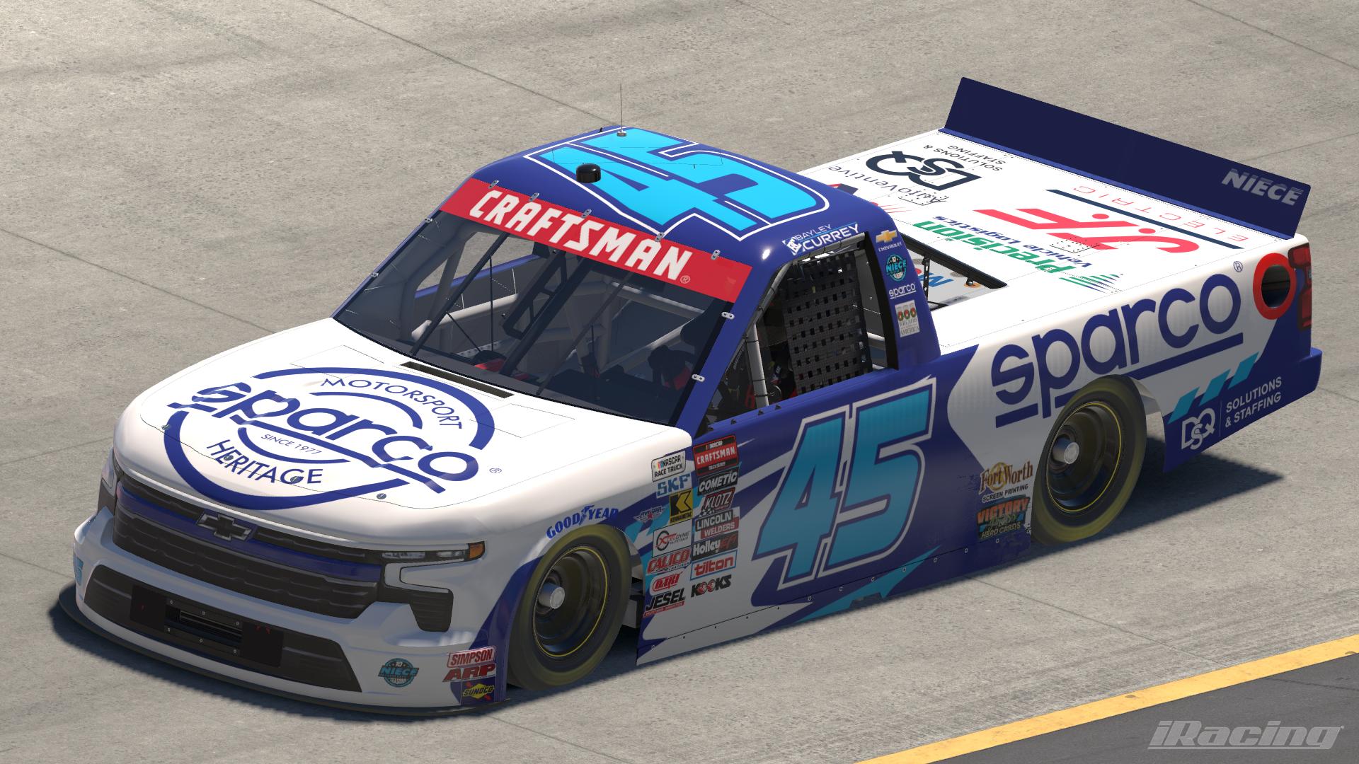 Preview of 2025 Bayley Currey Sparco Chevrolet Silverado RST by Leighton B Sibille