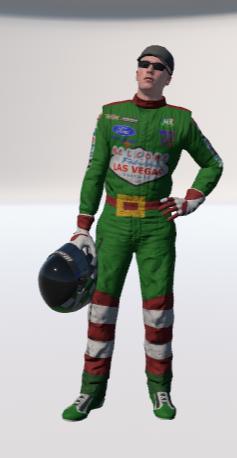 Preview of 2026 Cort Hansen LVRP Christmas Firesuit by Cort Hansen