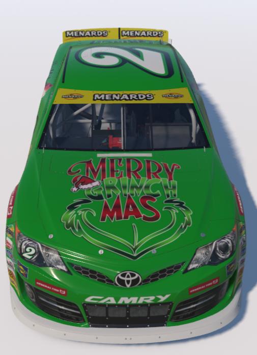 Preview of The Grinch ARCA Toyota Camry by Tyrone Yohe