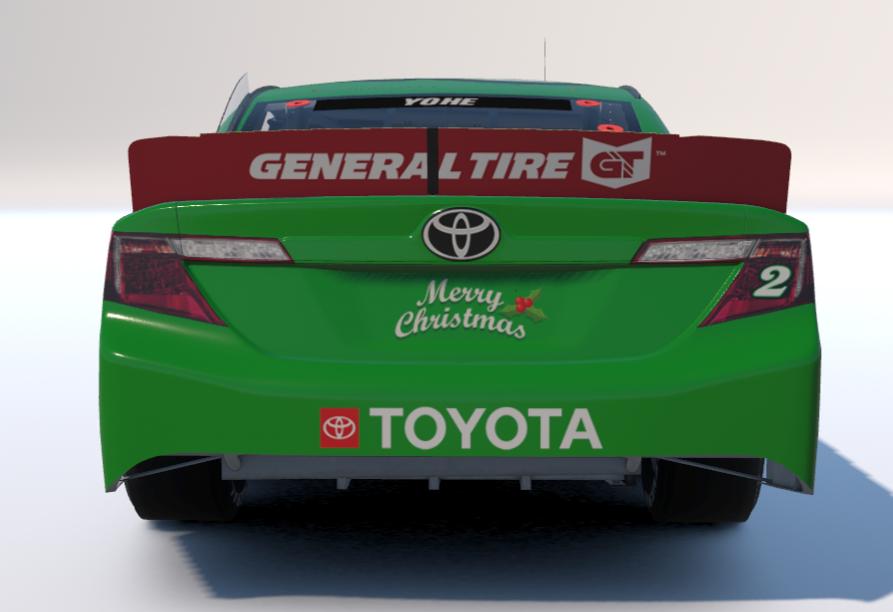 Preview of The Grinch ARCA Toyota Camry by Tyrone Yohe
