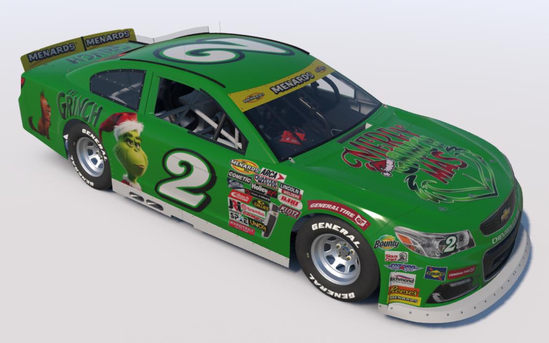 Preview of Ths Grinch ARCA Chevy SS by Tyrone Yohe