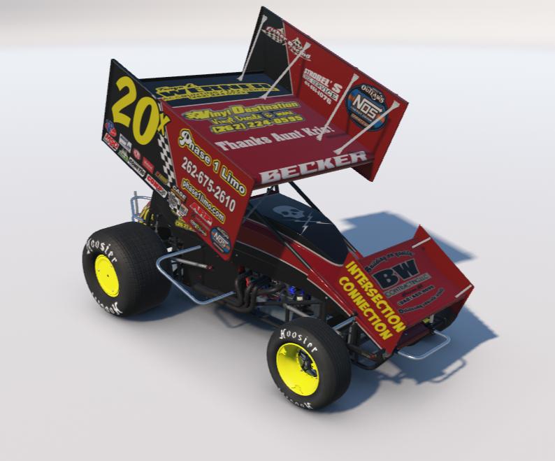 Preview of Kendall Becker Custom 20x Sprint Car by Kendall Becker