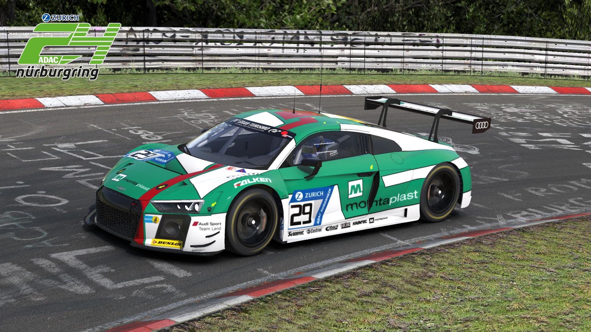 Nurburging 24 Hours 2017, Land Motorsport / Montaplast #29 REPLICA
