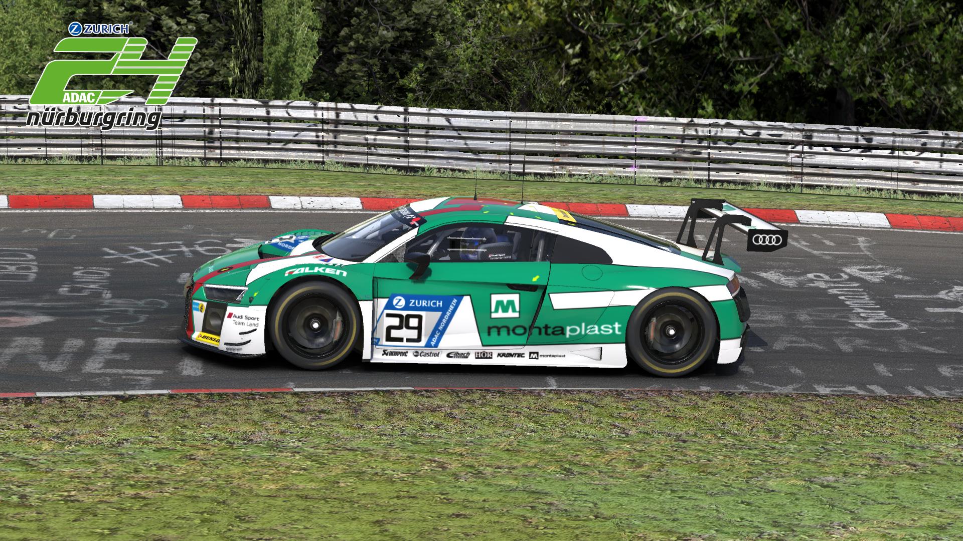 Nurburging 24 Hours 2017, Land Motorsport / Montaplast #29 REPLICA