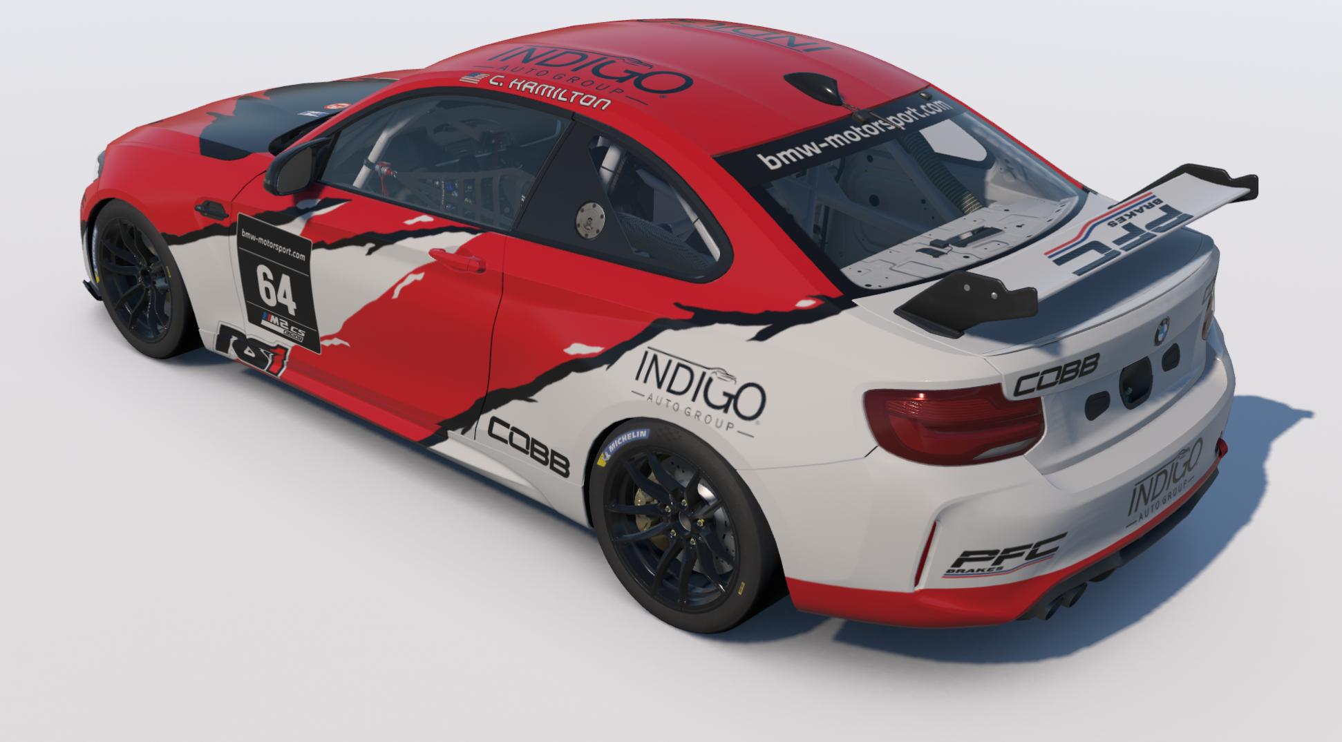 Preview of BMW M2 CS Racing Custom Livery for Chris Hamilton by Keith Archer