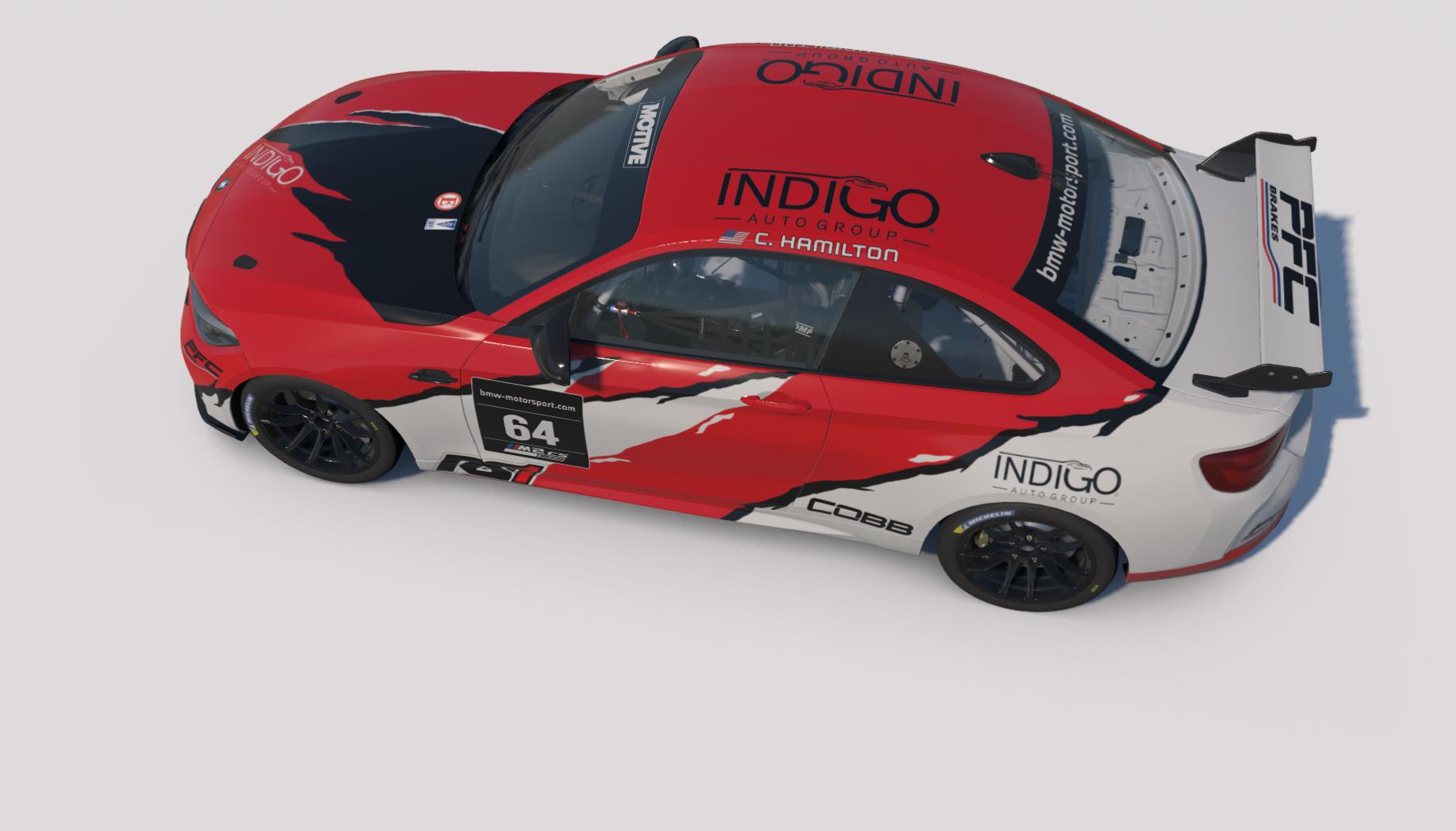 Preview of BMW M2 CS Racing Custom Livery for Chris Hamilton by Keith Archer