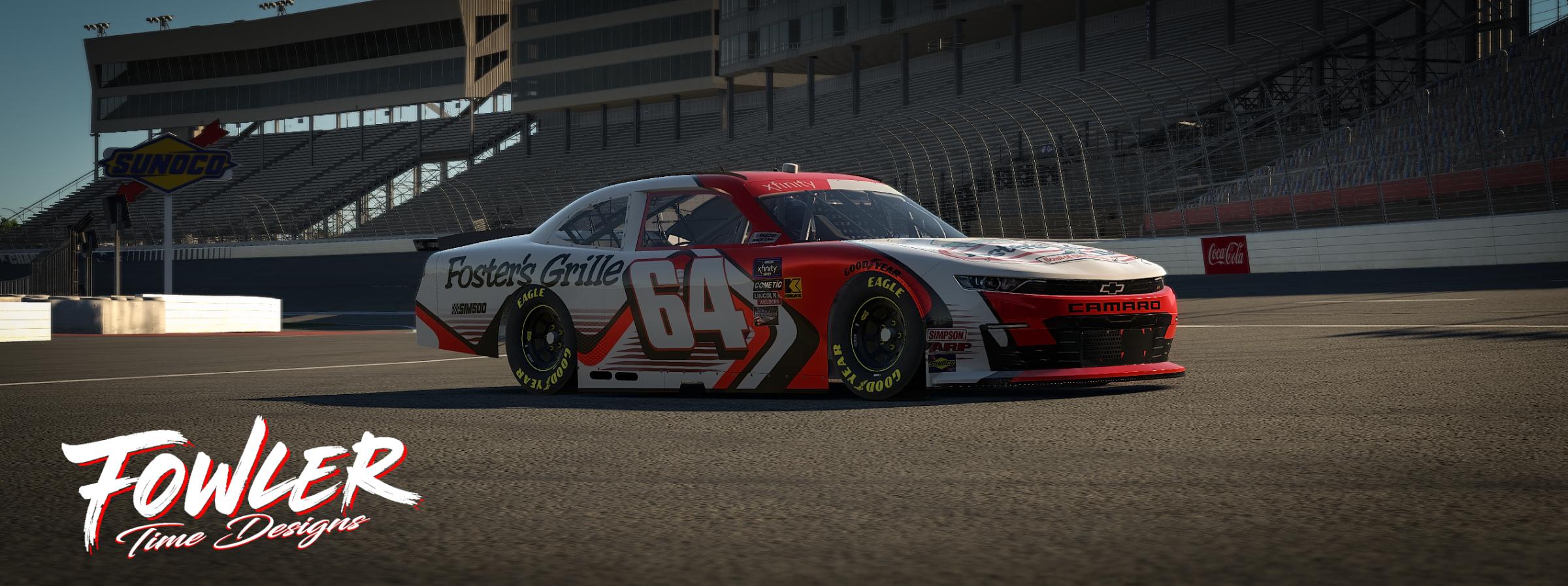 Preview of NASCAR Class B   James 64 sim500 by John Fowler2