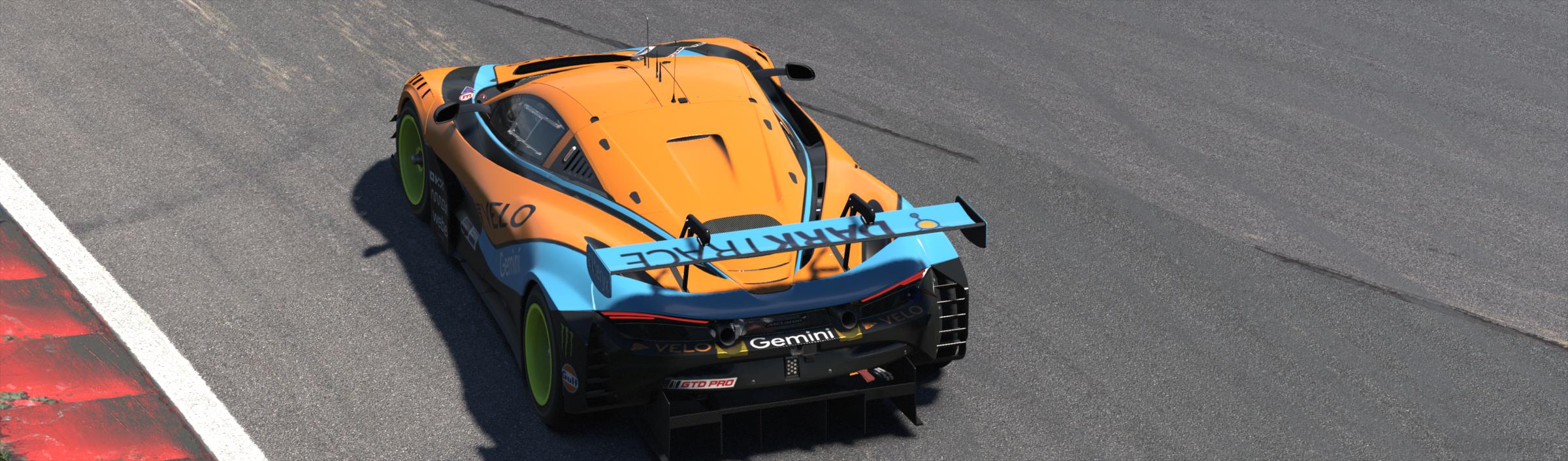 Preview of VELO McLaren 720s GT3 EVO ... NO# by Bernie Mobbs