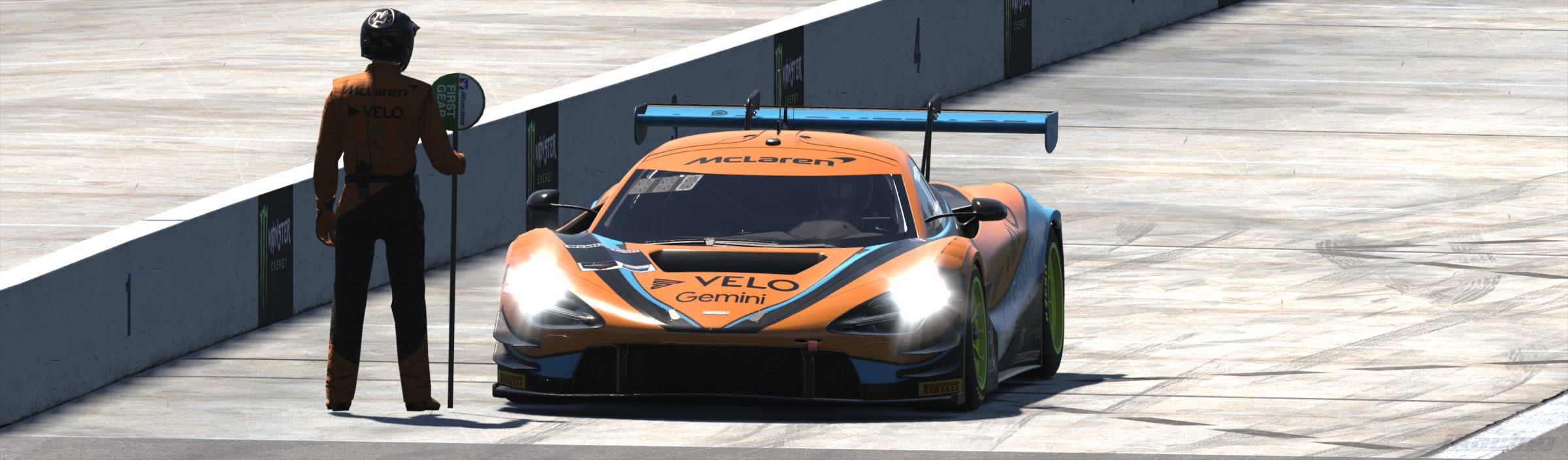 Preview of VELO McLaren 720s GT3 EVO ... NO# by Bernie Mobbs