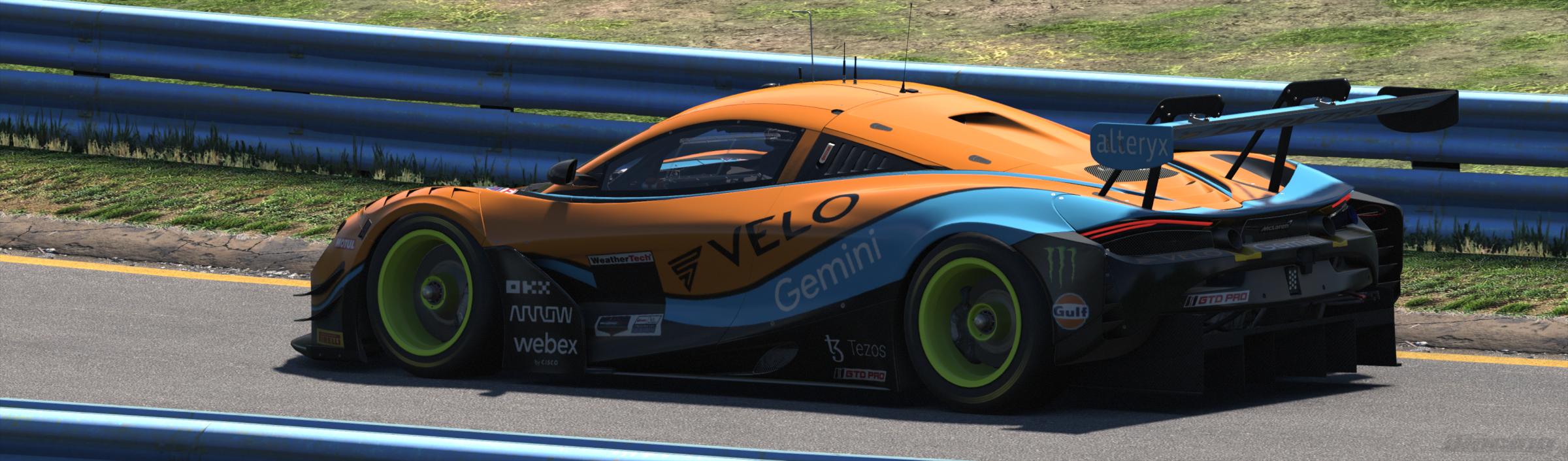 Preview of VELO McLaren 720s GT3 EVO ... NO# by Bernie Mobbs