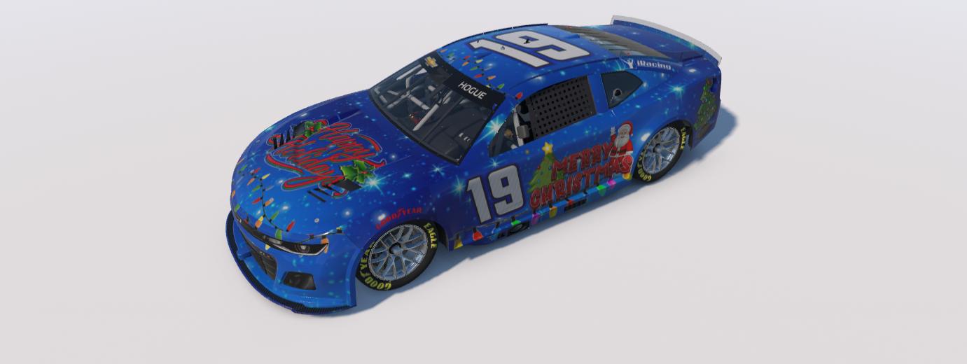 Preview of Xmas 2025 Blue Chevy by Bob Hogue