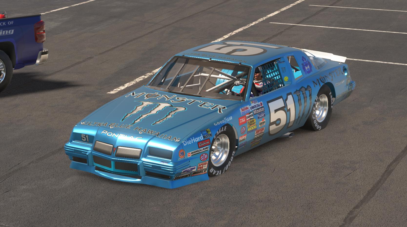 Preview of Monster Energy Blue Hawaiian 1987 Pontiac Grand Prix by Tyler V Reed