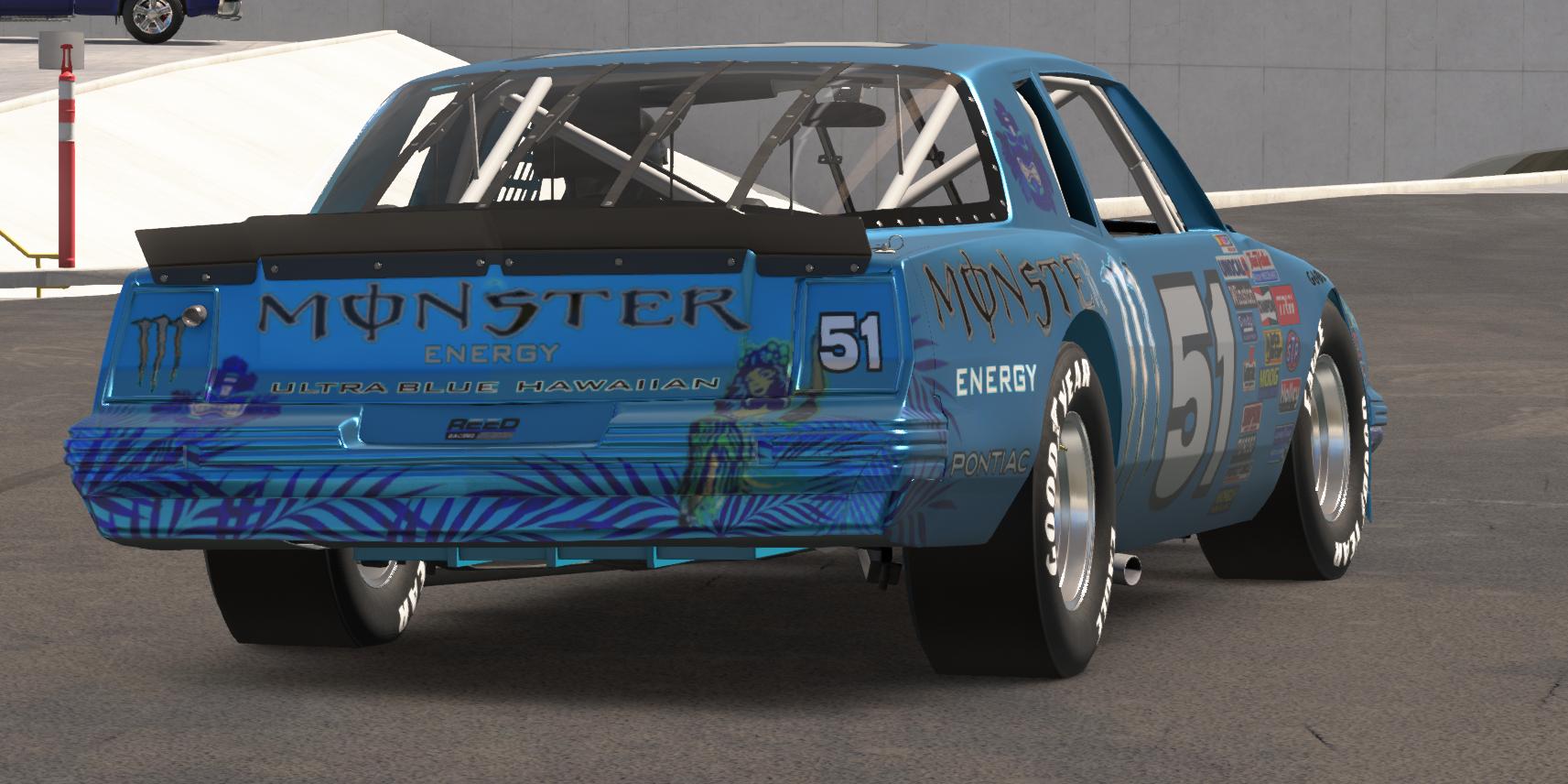 Preview of Monster Energy Blue Hawaiian 1987 Pontiac Grand Prix by Tyler V Reed