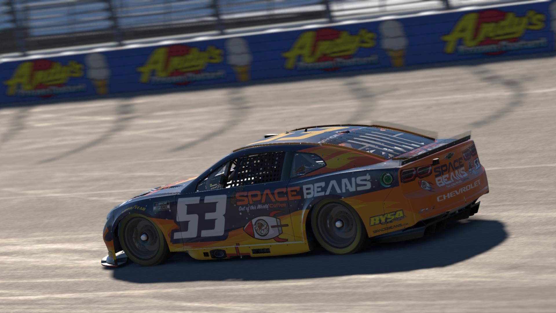 Preview of Joey Gase Motorsports - Space Beans - #53 (Fictional NextGen) by Eric Wolfe