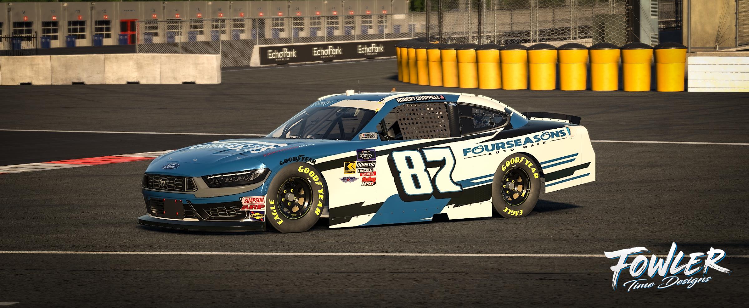 Preview of NASCAR Class B Robert 87 sim500 by John Fowler2