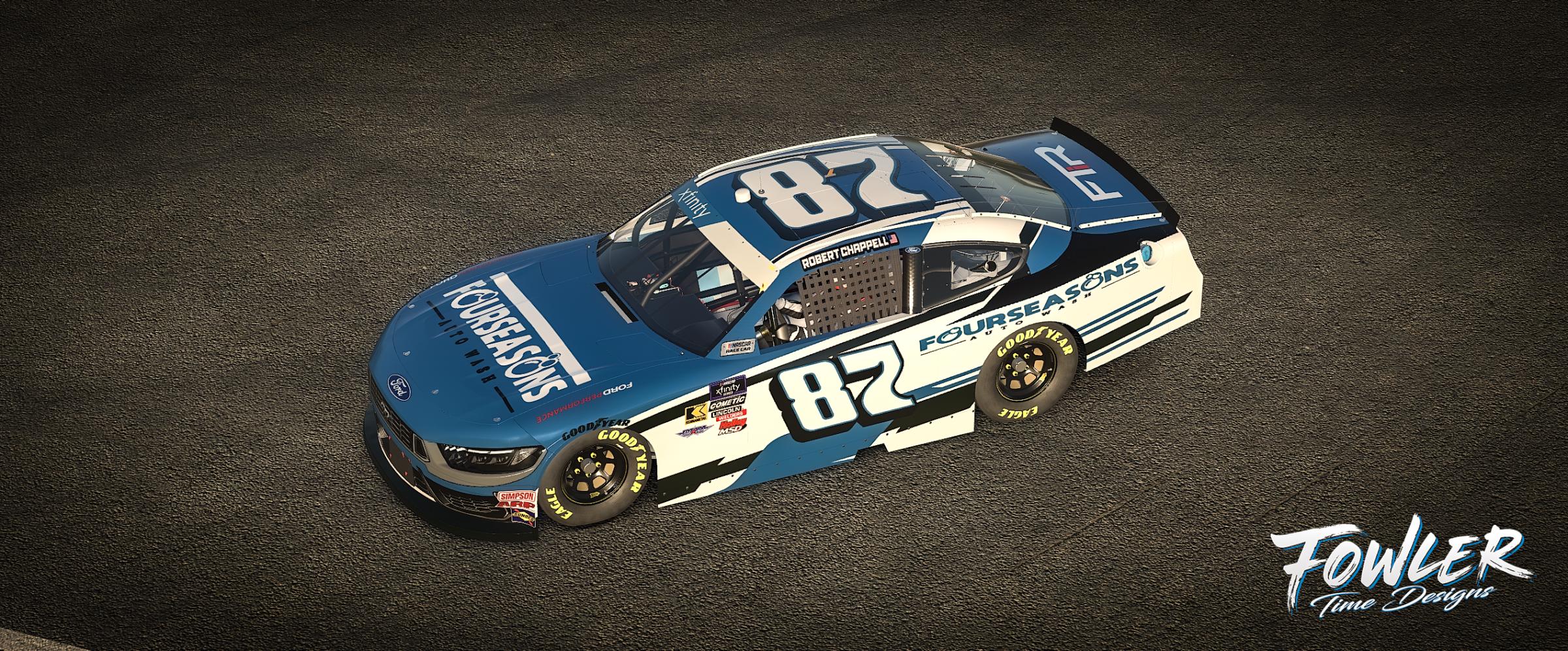 Preview of NASCAR Class B Robert 87 sim500 by John Fowler2