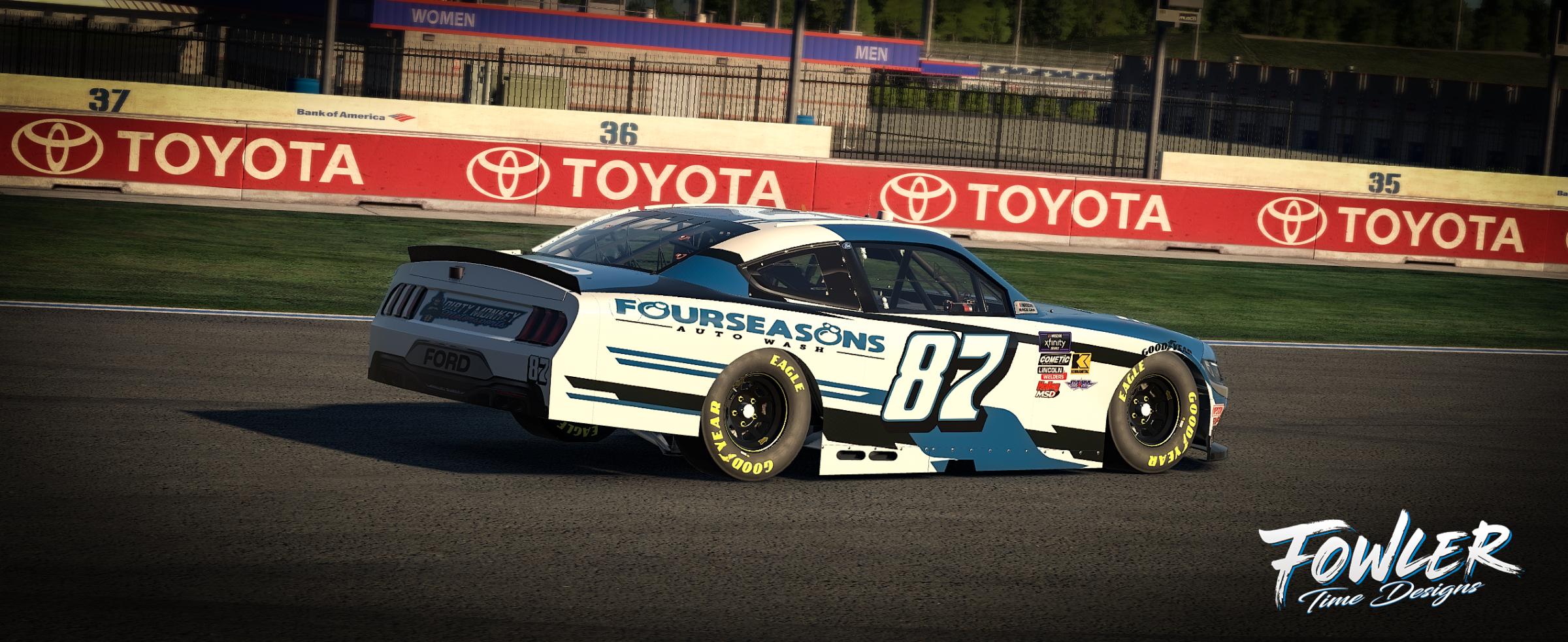 Preview of NASCAR Class B Robert 87 sim500 by John Fowler2