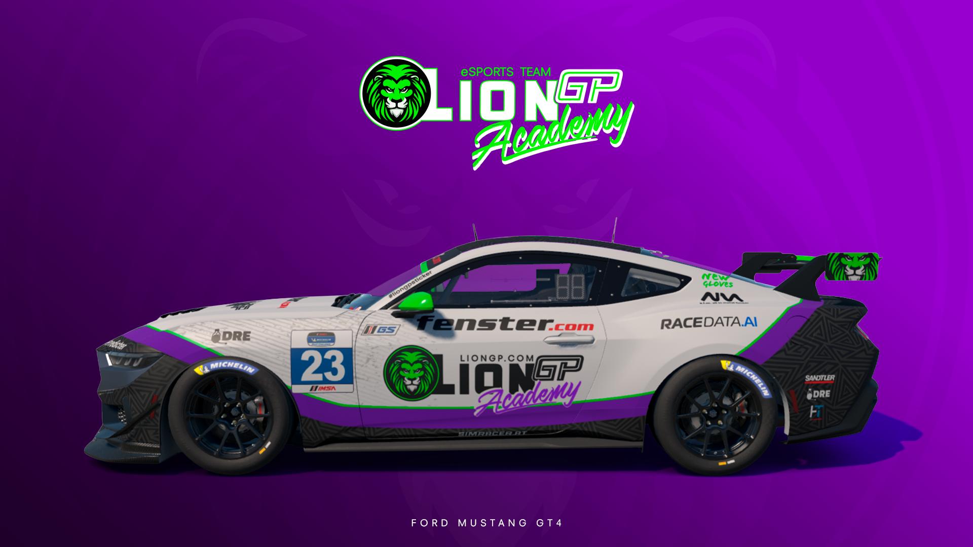 Preview of Ford Mustang GT4 | LionGP-Academy by Danilo Vaz