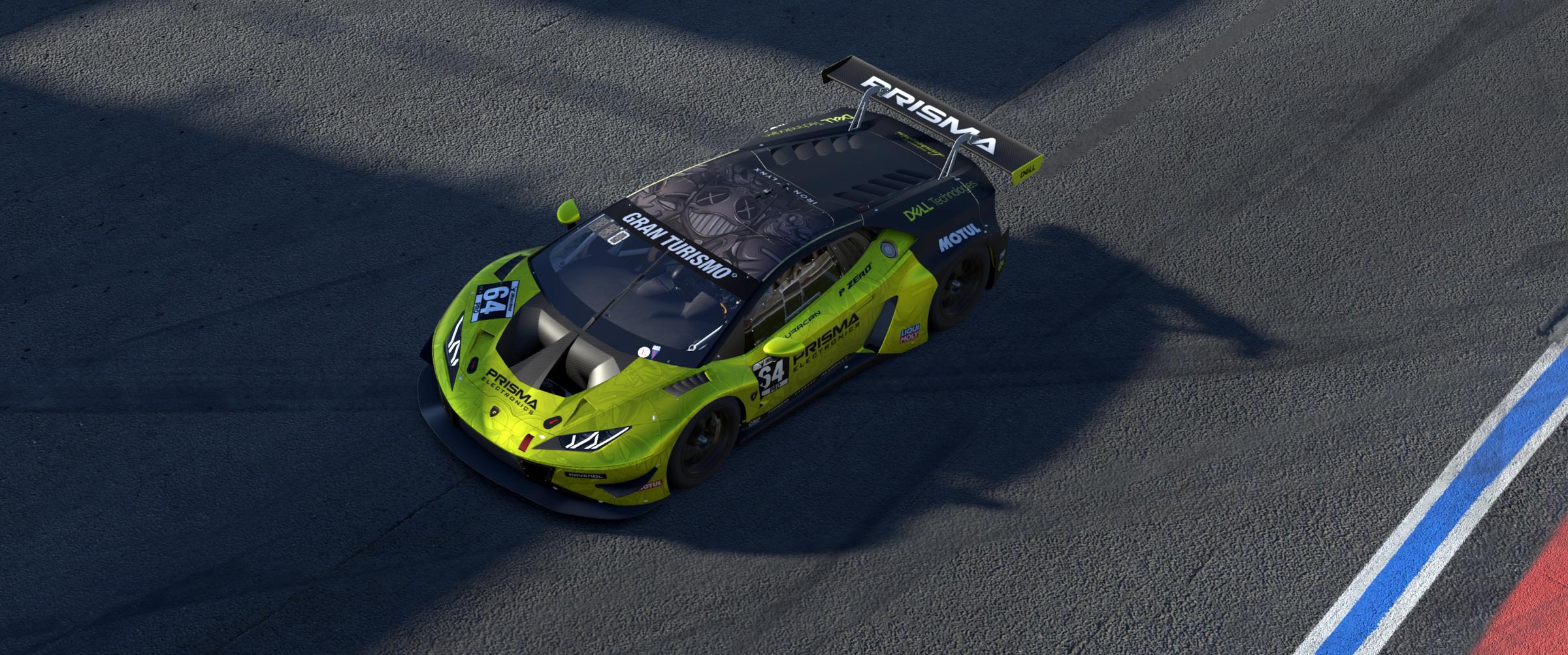 Preview of Lamborghini Huracan GT3 EVO - Yellow Masks by Rick Van Put