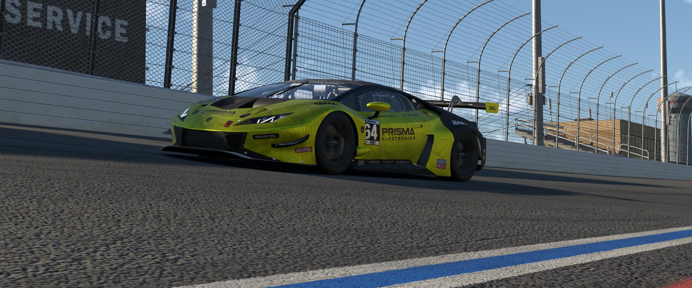 Preview of Lamborghini Huracan GT3 EVO - Yellow Masks by Rick Van Put