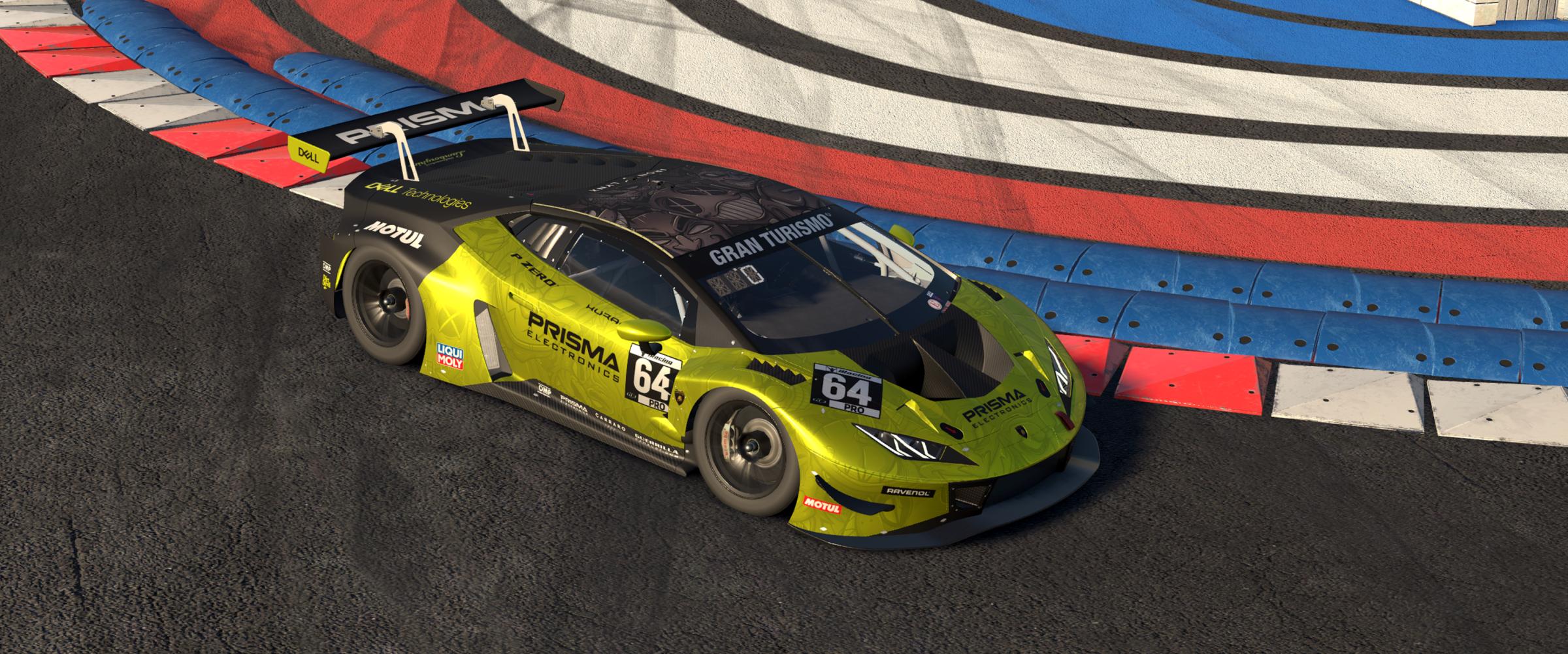 Preview of Lamborghini Huracan GT3 EVO - Yellow Masks by Rick Van Put