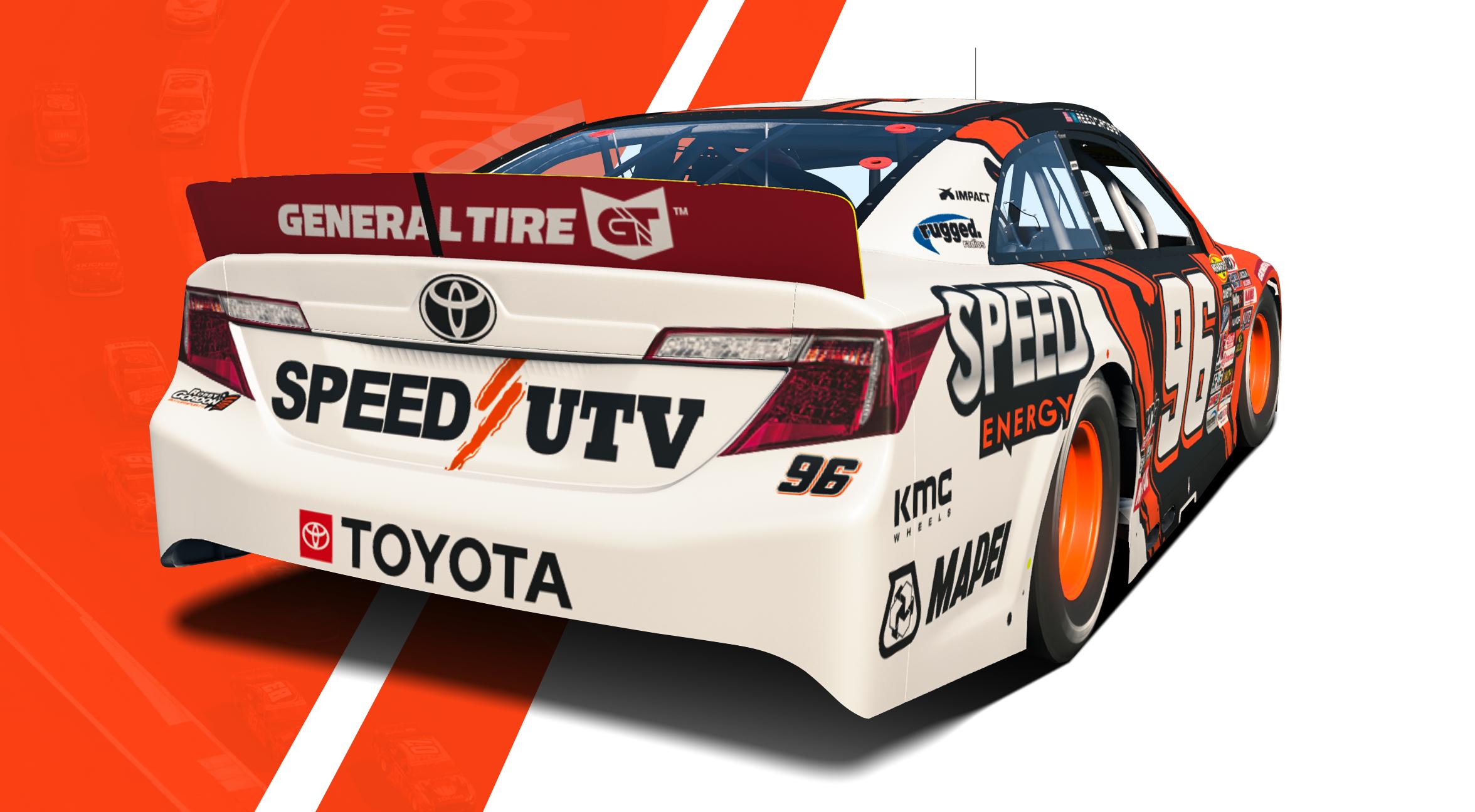Preview of #96 Speed Energy Fictional ARCA Camry by Matt Muir