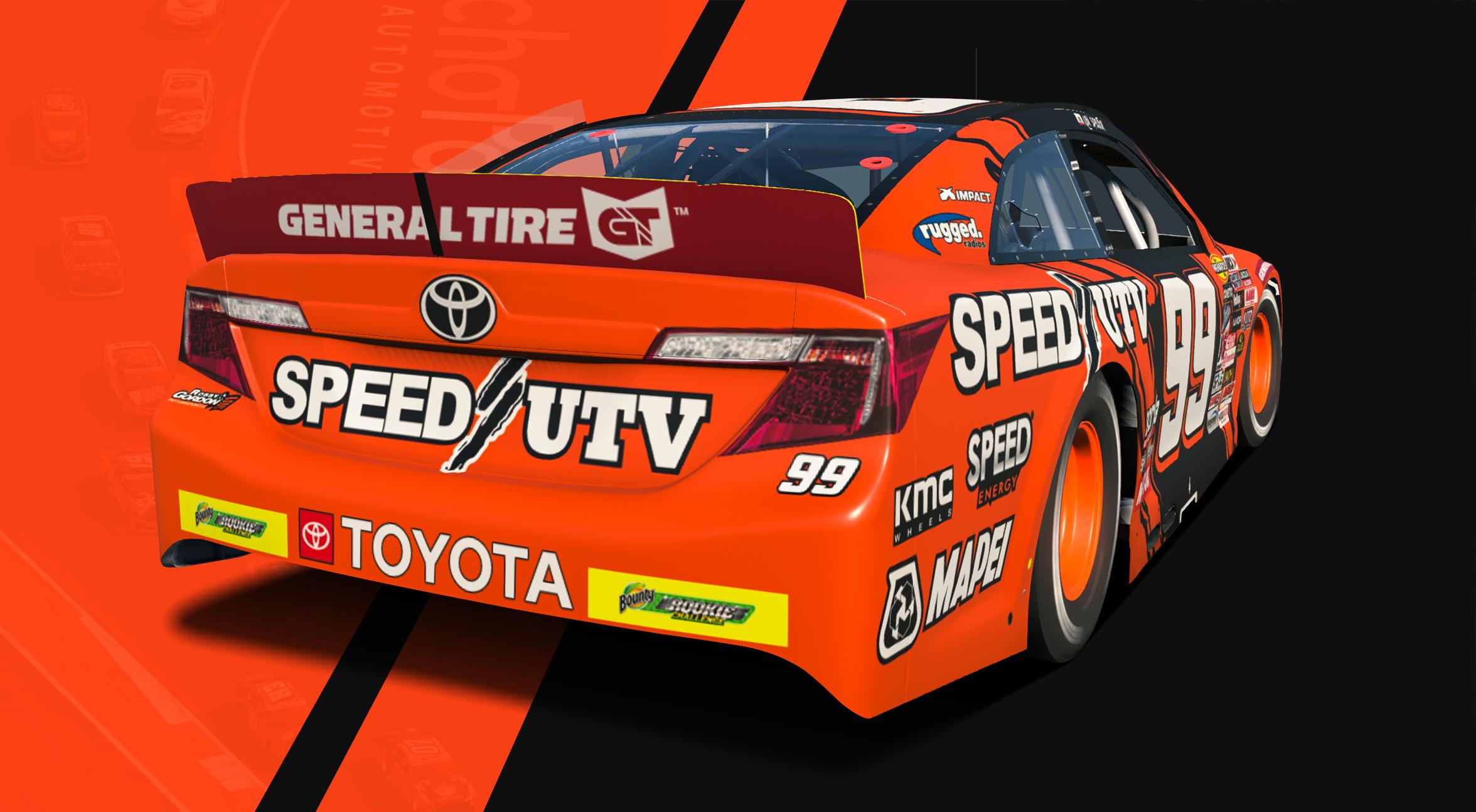 Preview of #99 Speed UTV Fictional ARCA Camry by Matt Muir