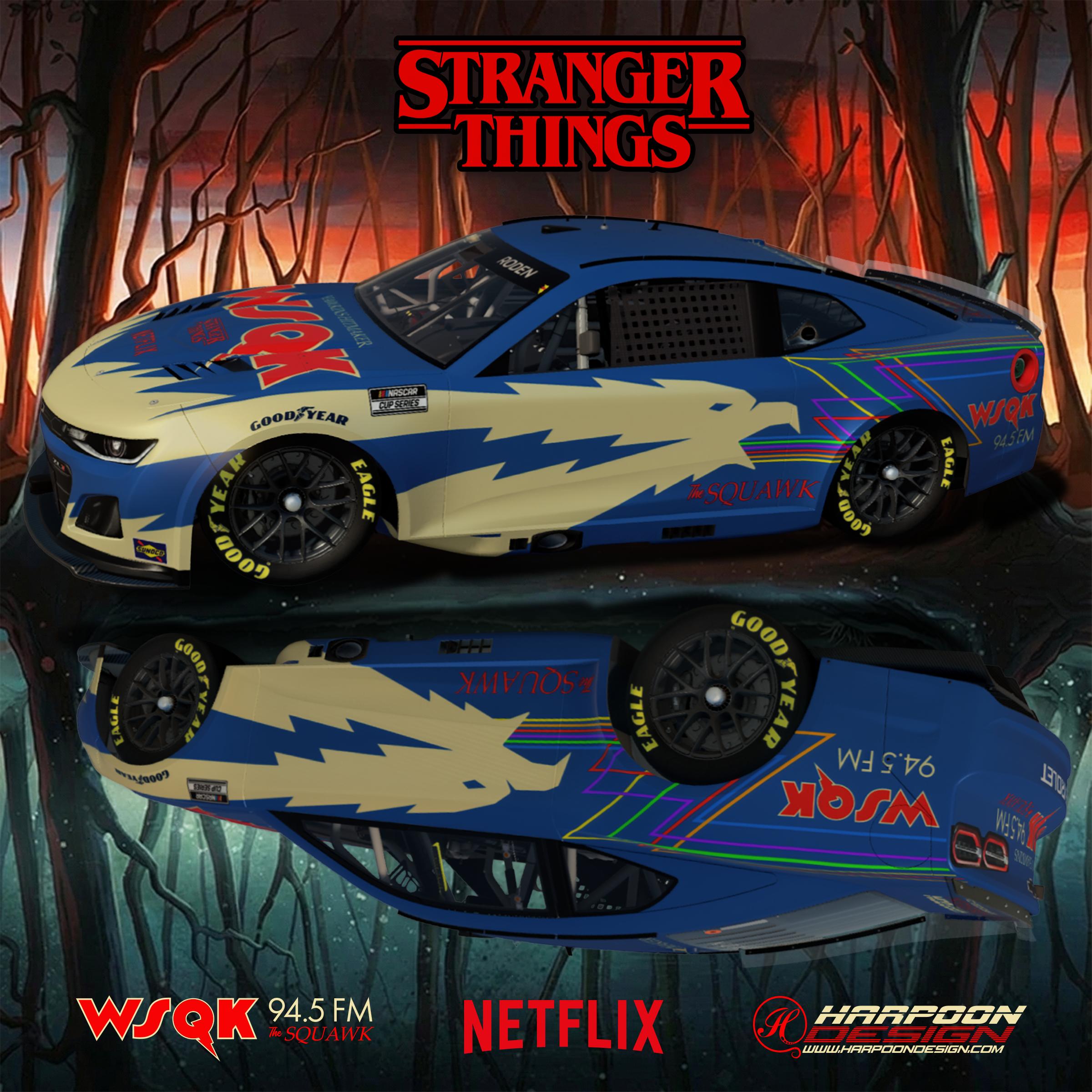 Preview of 2025 Stranger Things WSQK Chevrolet by Brantley Roden