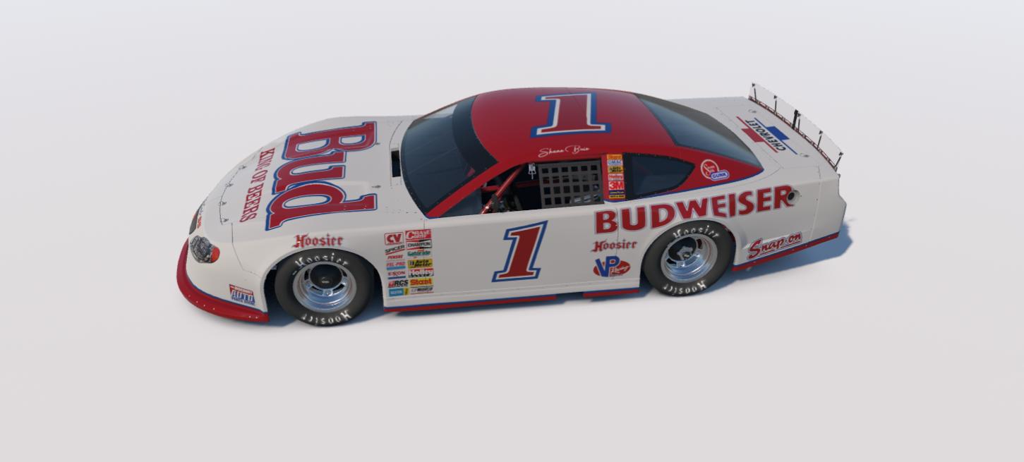 Preview of Budweiser Super Late Model by Shane Buie