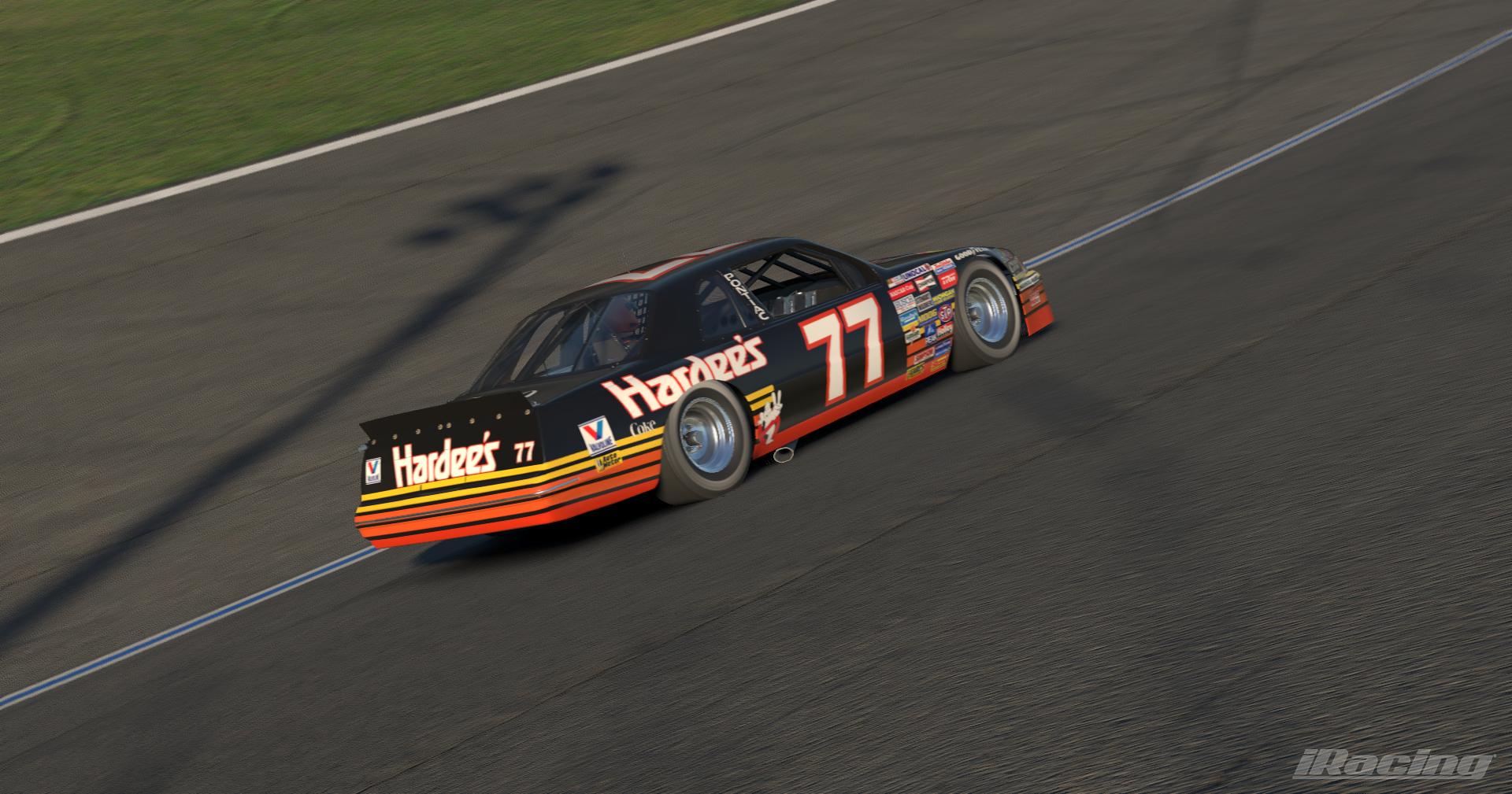 Preview of Dale Jarrett 1989 Pontiac Ghostbusters Hardees Coke 600 Sim Stamp by Kyle Carpenter