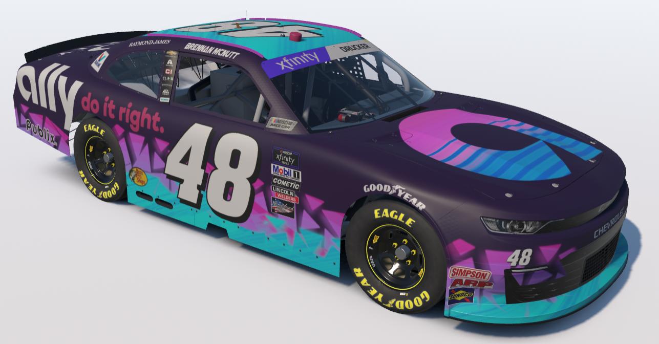 Preview of B.McNutt 2025 Ally Chevrolet Camaro by Jack Drucker