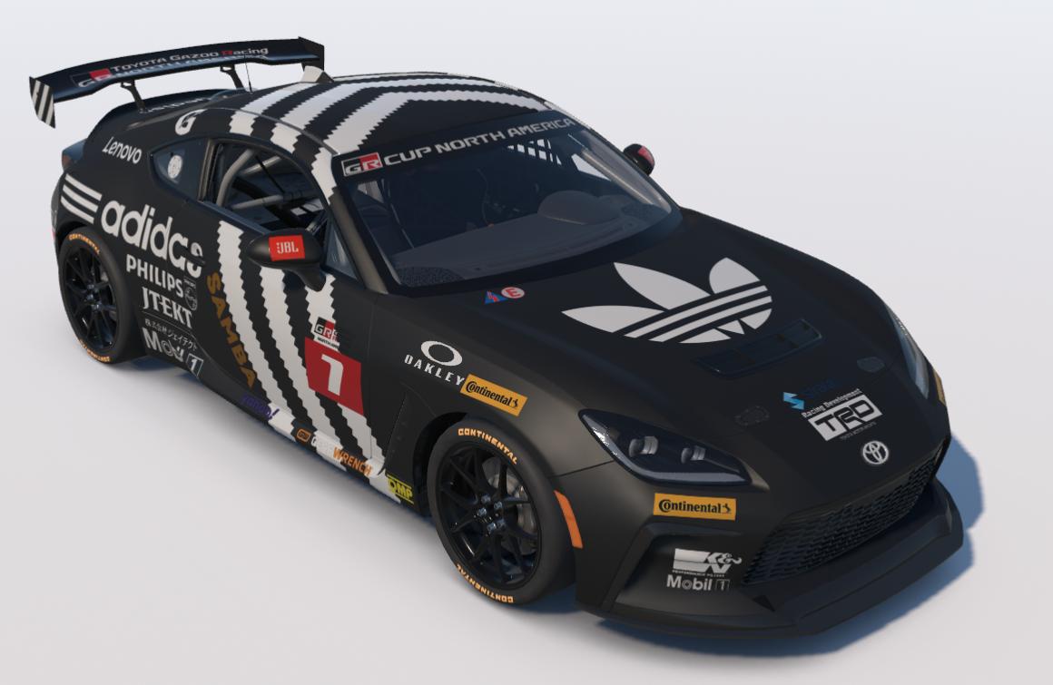 Preview of Adidas Black/White Samba Limited Edition Toyota GR86 by Ronald Lawson2