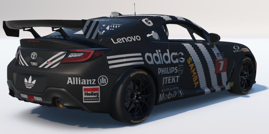 Preview of Adidas Black/White Samba Limited Edition Toyota GR86 by Ronald Lawson2