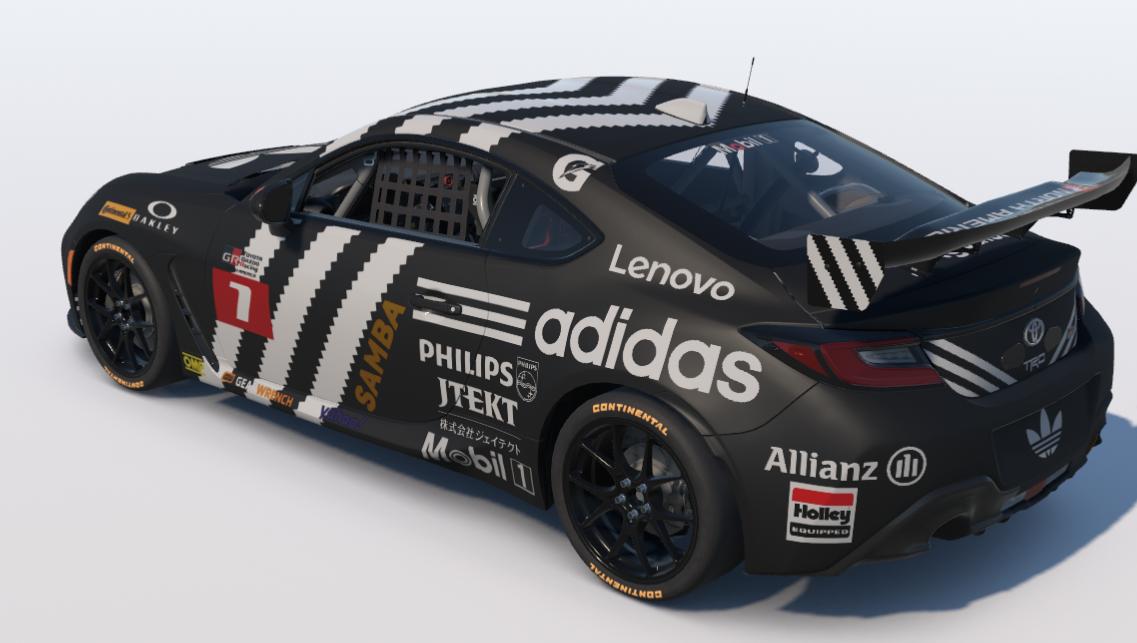 Preview of Adidas Black/White Samba Limited Edition Toyota GR86 by Ronald Lawson2