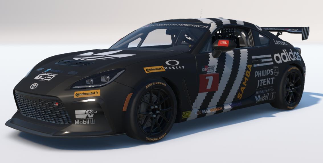 Preview of Adidas Black/White Samba Limited Edition Toyota GR86 by Ronald Lawson2