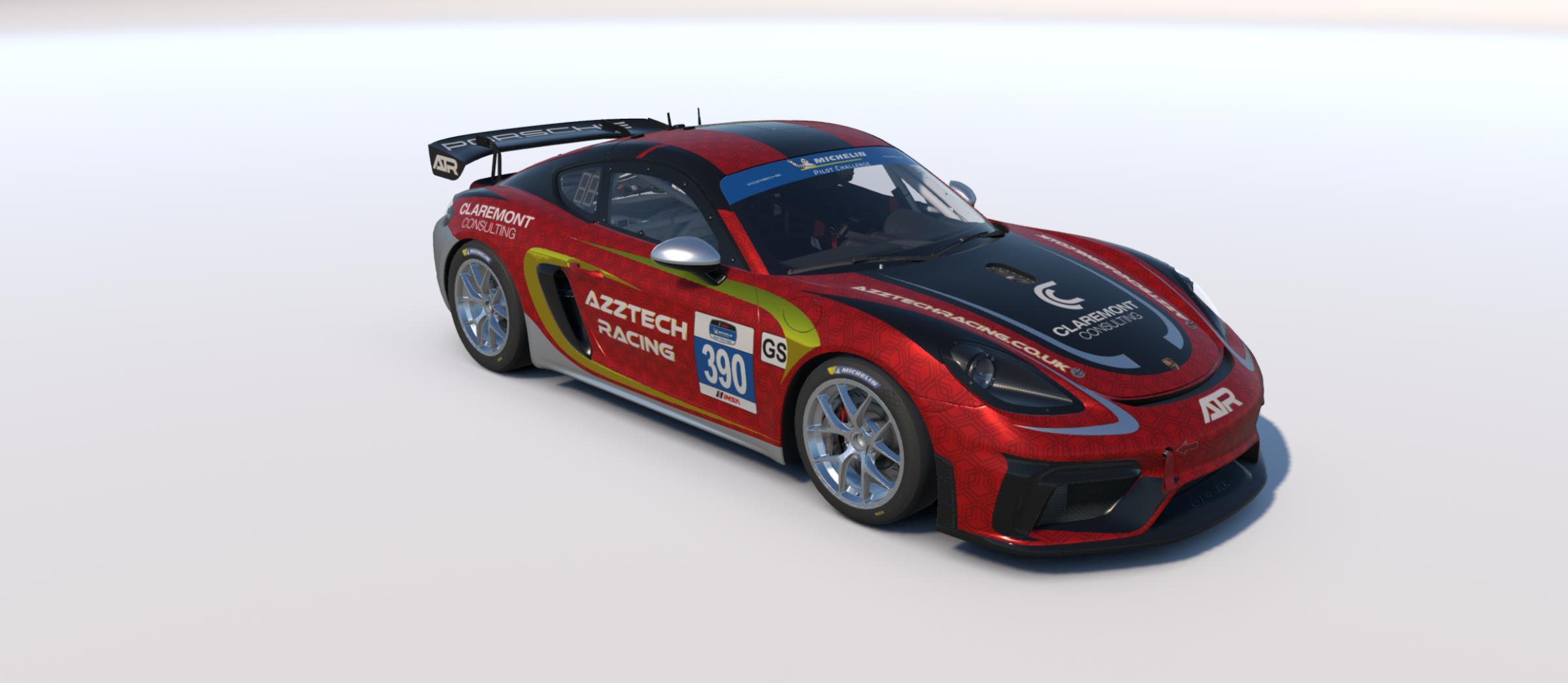 Preview of 2025 Azz Tech Racing Cayman GT4 by Matthew Cheverton