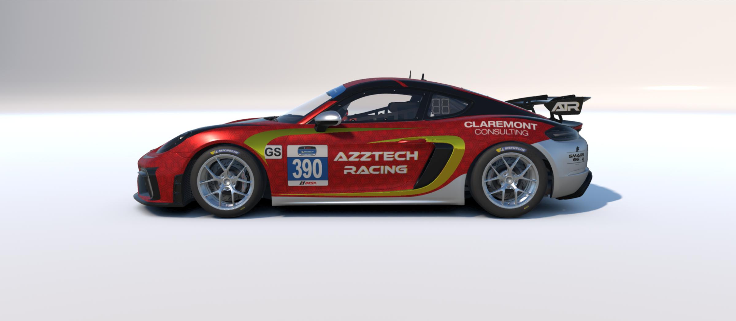 Preview of 2025 Azz Tech Racing Cayman GT4 by Matthew Cheverton