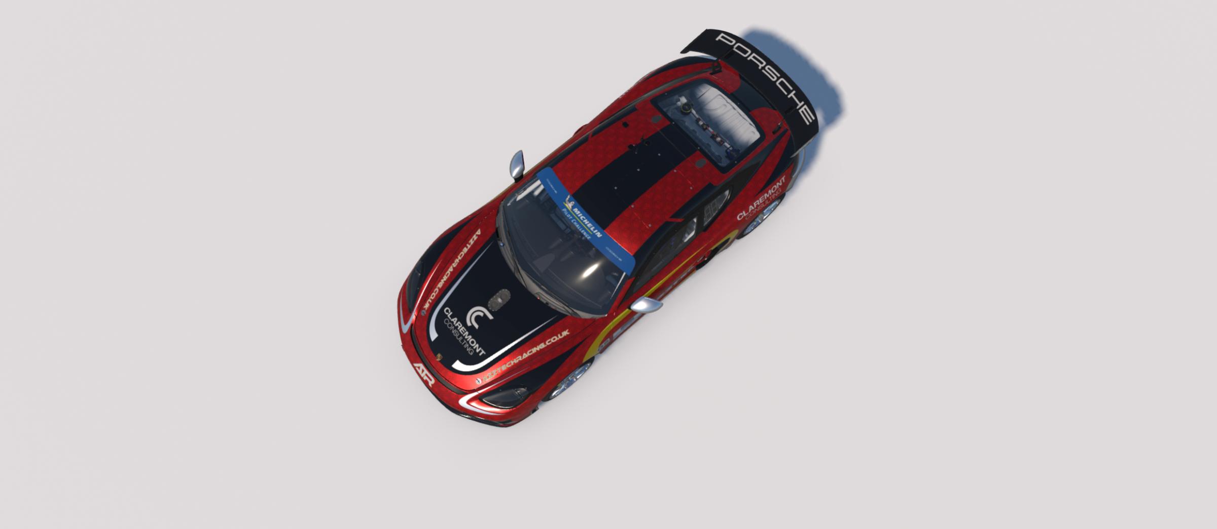 Preview of 2025 Azz Tech Racing Cayman GT4 by Matthew Cheverton