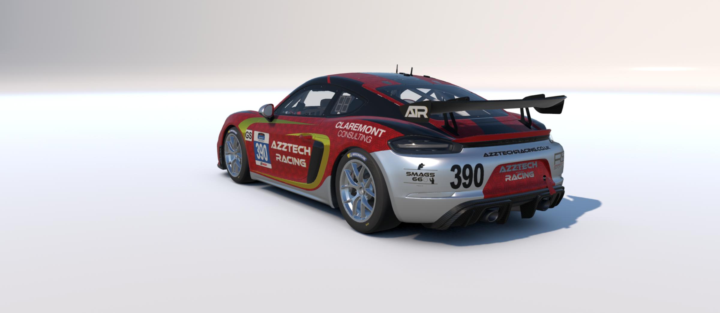 Preview of 2025 Azz Tech Racing Cayman GT4 by Matthew Cheverton