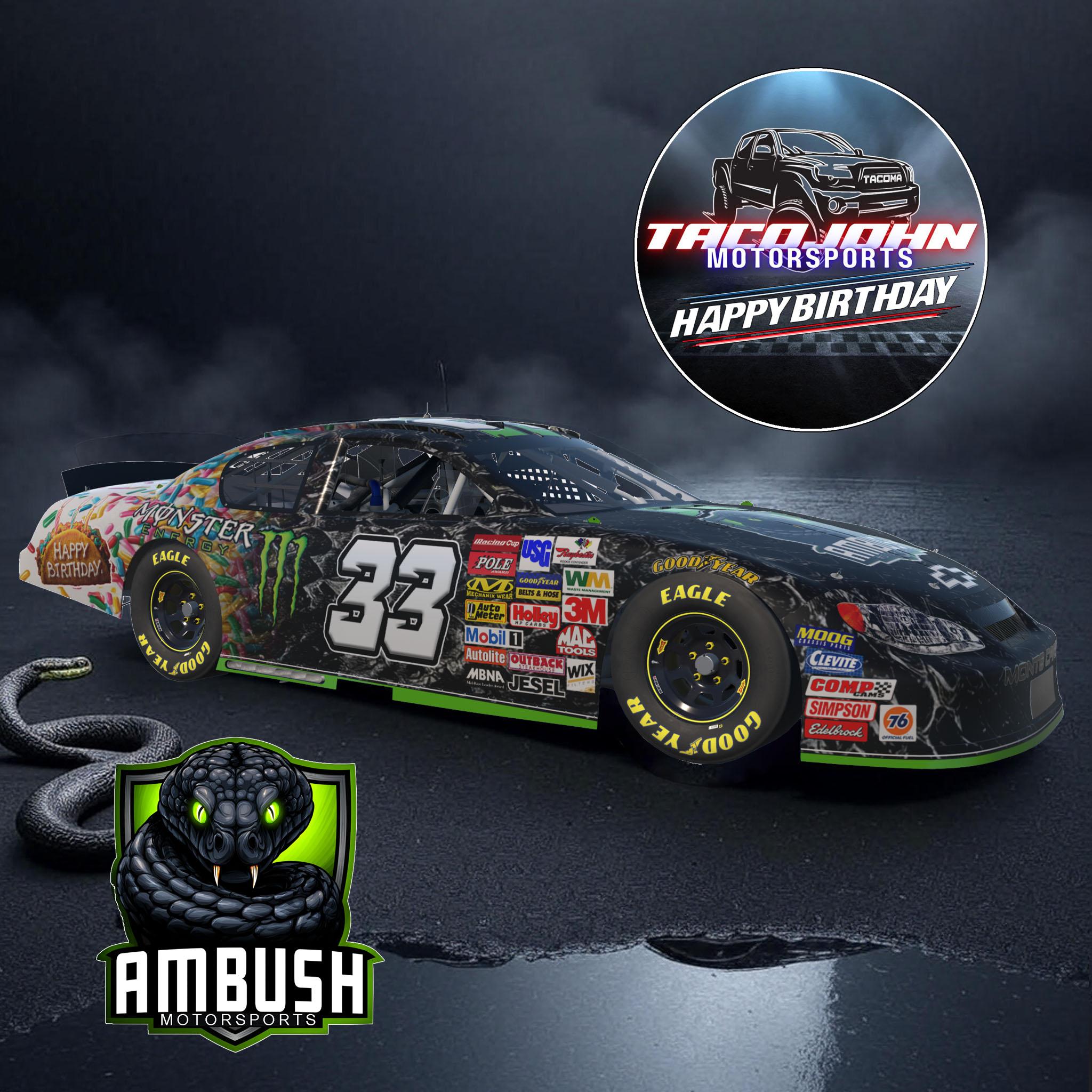 Preview of Venom on the Asphalt: The Taco John Python Birthday Livery by Alan Purser